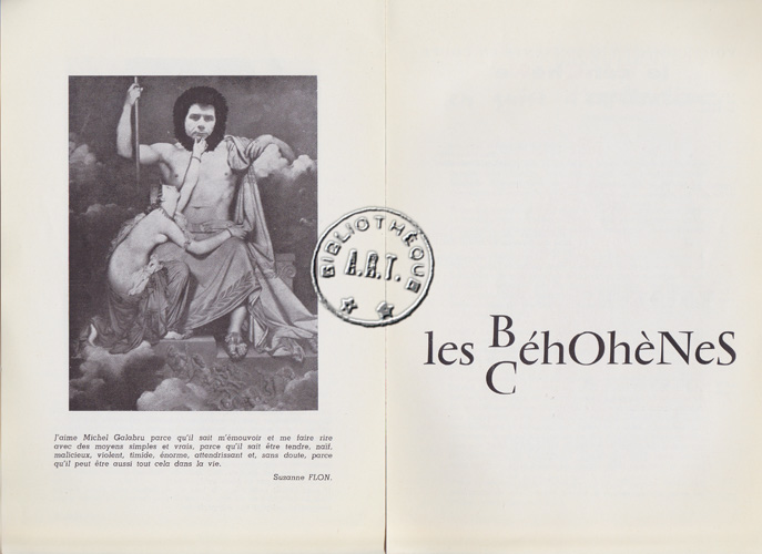 Les programmes de Théatre de l\